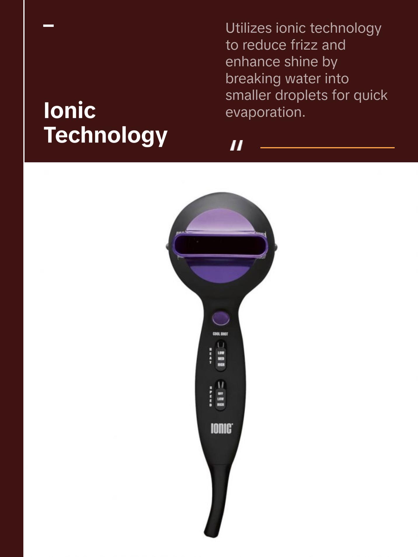 HOT TOOLS TOUR TOOLS DRY BLK