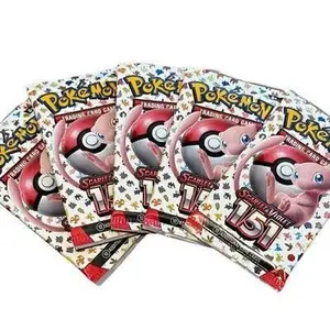 TCG Pokemon Scarlet and Violet 151 5 Pack Bundle