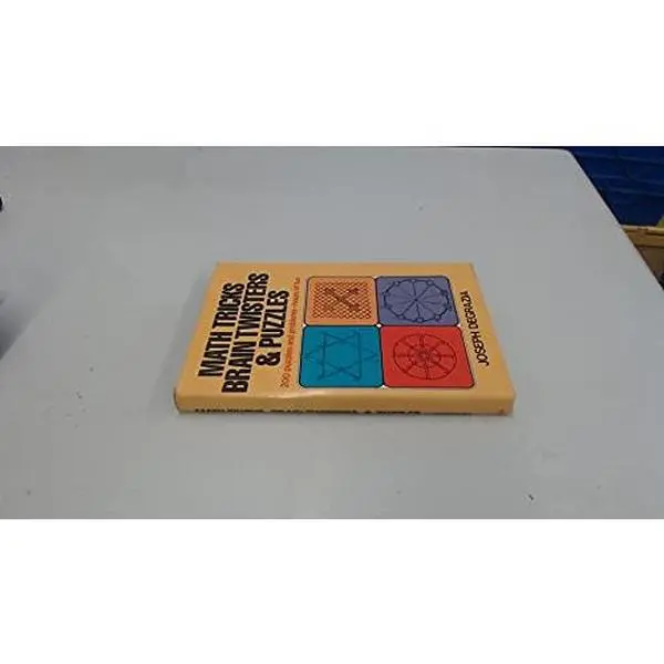 USED-Math tricks, brain twisters, and puzzles by Joseph Degrazia (Hardcover)