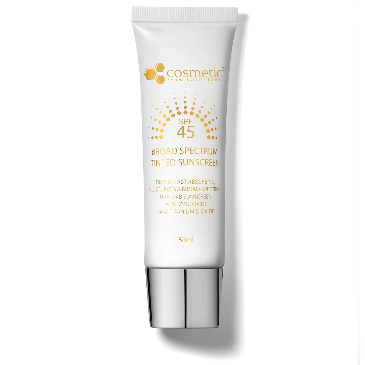 Broad Spectrum Tinted Sunscreen 45 | Blurs & Evens Skin Tone | Daily Face Sunscreen