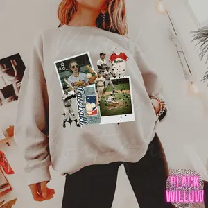 Retro Baseball Tee Or Sweatshirt