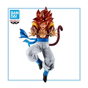 In Stock BANDAI Banpresto Dragon Ball GT Anime Figurines Bos Super Saiya 4 Gogeta PVC Action Figures DBZ Collectible Model Toys