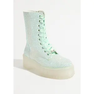 Jade Combat Boot