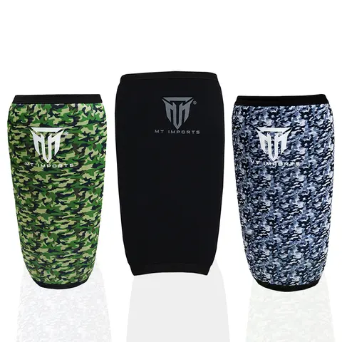 MT Knee Sleeves - Compression Garment Sports Sleeves & Support for Powerlifting, Weightlifting, Joint Stability, Promotes Better Blood Circulation, Stabilizes Knee Joint