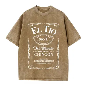 El Tio No.1 Del Mundo" Mexican Uncle T-Shirt, Spanish Culture Tee