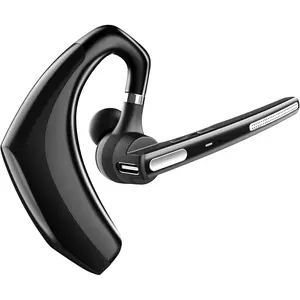 Headset V5.1,  Earpiece with CVC8.0 Dual Mic Noise Cancelling,500mAh  for 110H Work Time,Handsfree Earphones for Cell Phones/PC for Business Office/Driving