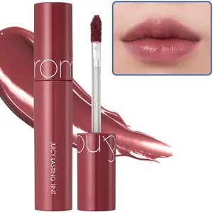 rom&nd Juicy Lasting Tint 19 Almond Rose | Long-Lasting Lip Tint & Glossy Stain | Hydrating Korean K-Beauty Makeup 5.5g, romand