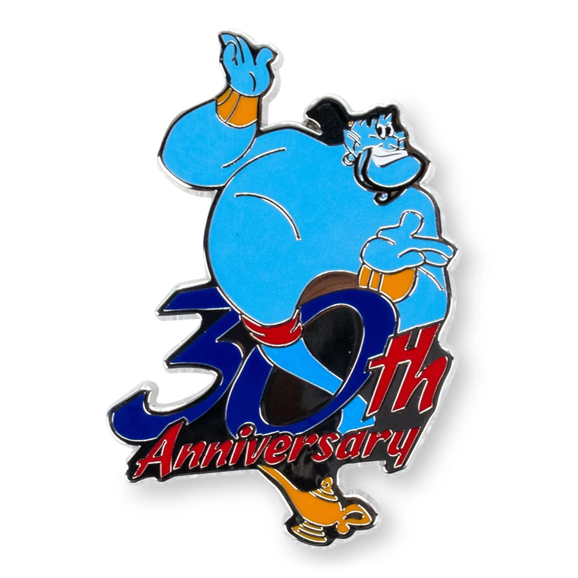 Disney Aladdin 30th Anniversary Limited Edition Enamel Pin | SDCC 2022 Exclusive, Collector Pin, Fandom Flair, Brooch, Accessories For Women, Toynk Excl., A Toynk Exclusive, Character Art