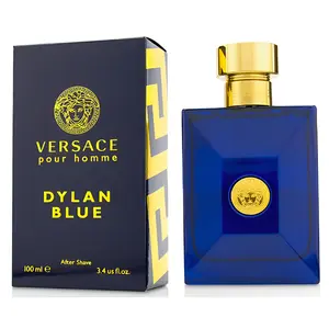 Versace Dylan Blue for Men After Shave Lotion, 3.4 Ounce