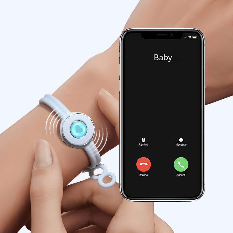 totwoo Candy Original Long Distance Touch Bracelets Functional Love Connect Gift For Boyfriend or Girlfriend or your Familay