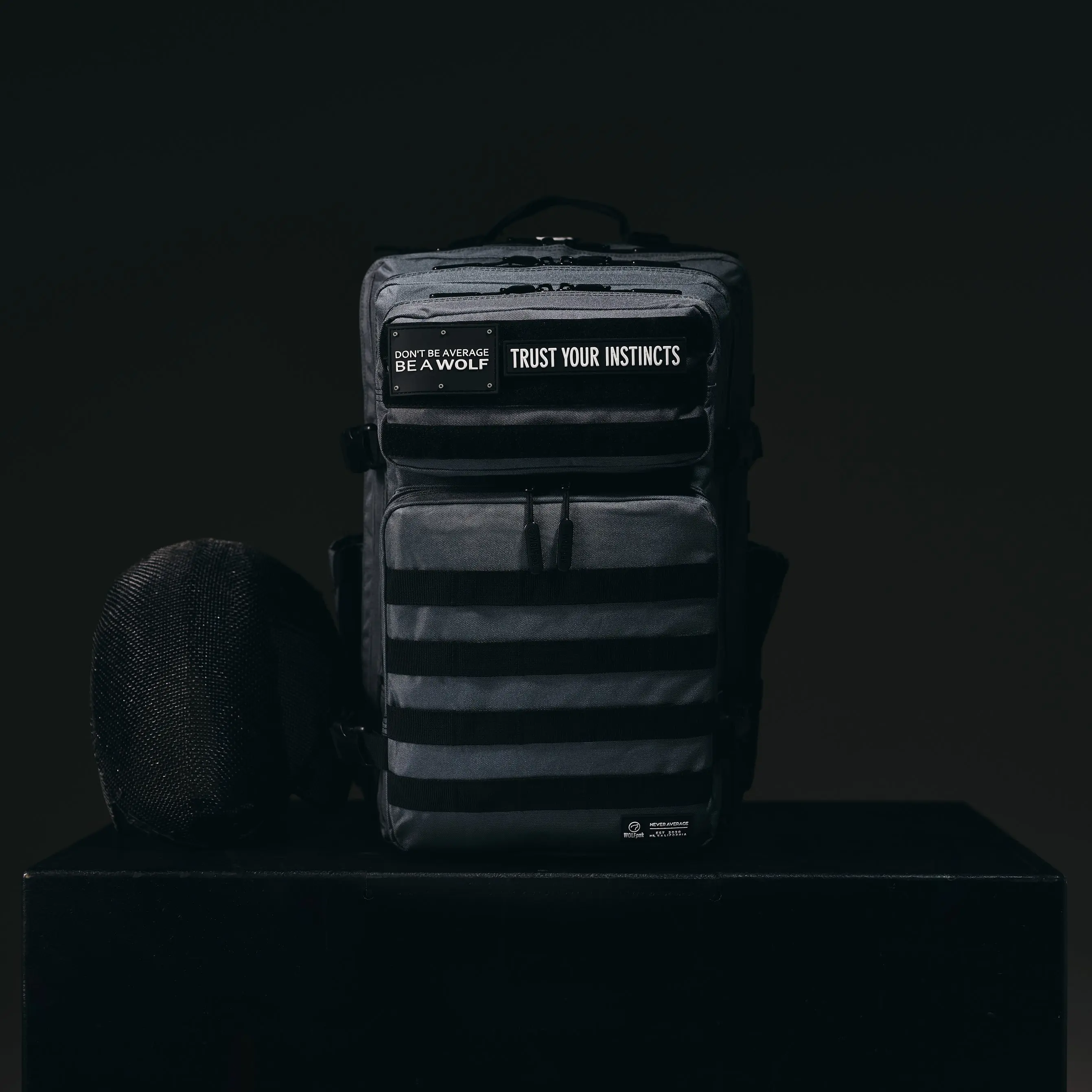 Iron Gray 45L Rucksack Backpack, Travel & Day Pack, Performance Backpack with YKK Zippers