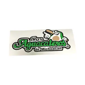 Los Aguacateros de Michoacan Sticker Decals 8" - Green and Black Design Featuring Character Logo