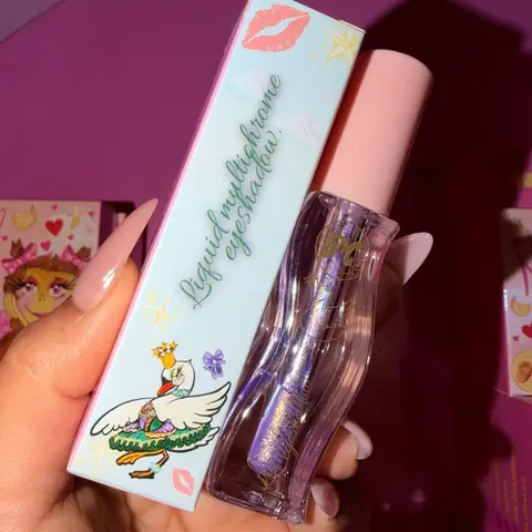 Liquid Multichrome Eyeshadowsow - Choose Your Favorite Color in Clear Bottle with Pink Lid - Makeup, Cosmetic