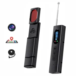 Portable Hidden Camera Wireless Detector, Mini Anti-spy Camera Detector, RF Signal Scanner, Bug Detector, GPS Tracker for Home, Car, Travel Safety Audio Automatic Device funny gift Protection Surveillance