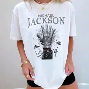 180g[100%cotton]Michael JS Unisex Shirt, MJ Merch, Jackson Merch Gift For Fan