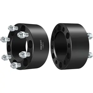 2PCS 6 Lug Wheel Spacers 6x5.5 to 6x5.5 3" inch fit for 1999-2018 for Silverado 1500 2000-2013 for Suburban 1500 1995-2014 for Tahoe