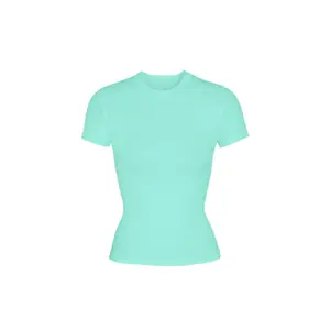 Mint - Signature Ribbed Short Sleeve