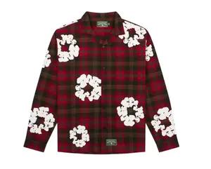 Denim Tears Wreath Pajama Shirt Red