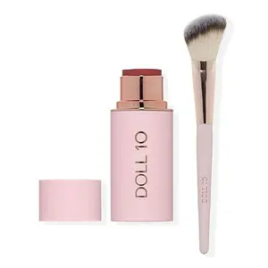 Doll 10 Doll Skin Elevate Smoothing Cheek Color with Brush