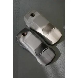 German-Style Concrete Car Incense Holder: Handmade Widebody Sculpture with Smoke Effect