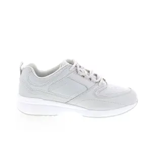 Propet Life Walker Sport WAA312L Womens Gray Wide Lifestyle Sneakers Shoes