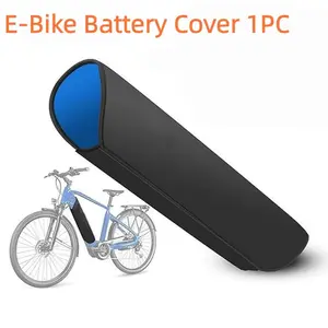 E-Bike Battery Cover 1PC, Anti Cold & Dustproof Thermal Insulation Sleeve - Anti-Cold Protection for Lithium Battery Frame Bag, Universal Fit City Bike Accessory