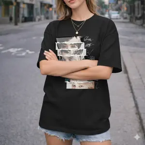 Eyes Group Music Shirt, World Tour New Album Tee, Gifts For Fan For Friend, Trendy Cotton T-Shirt