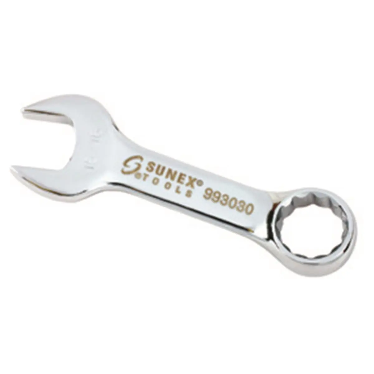 Sunex Tools 993030 15/16" Stubby Combination Wrench - 10.3 in. Length, 1 in. Drive, for Work & DIY Maintenance