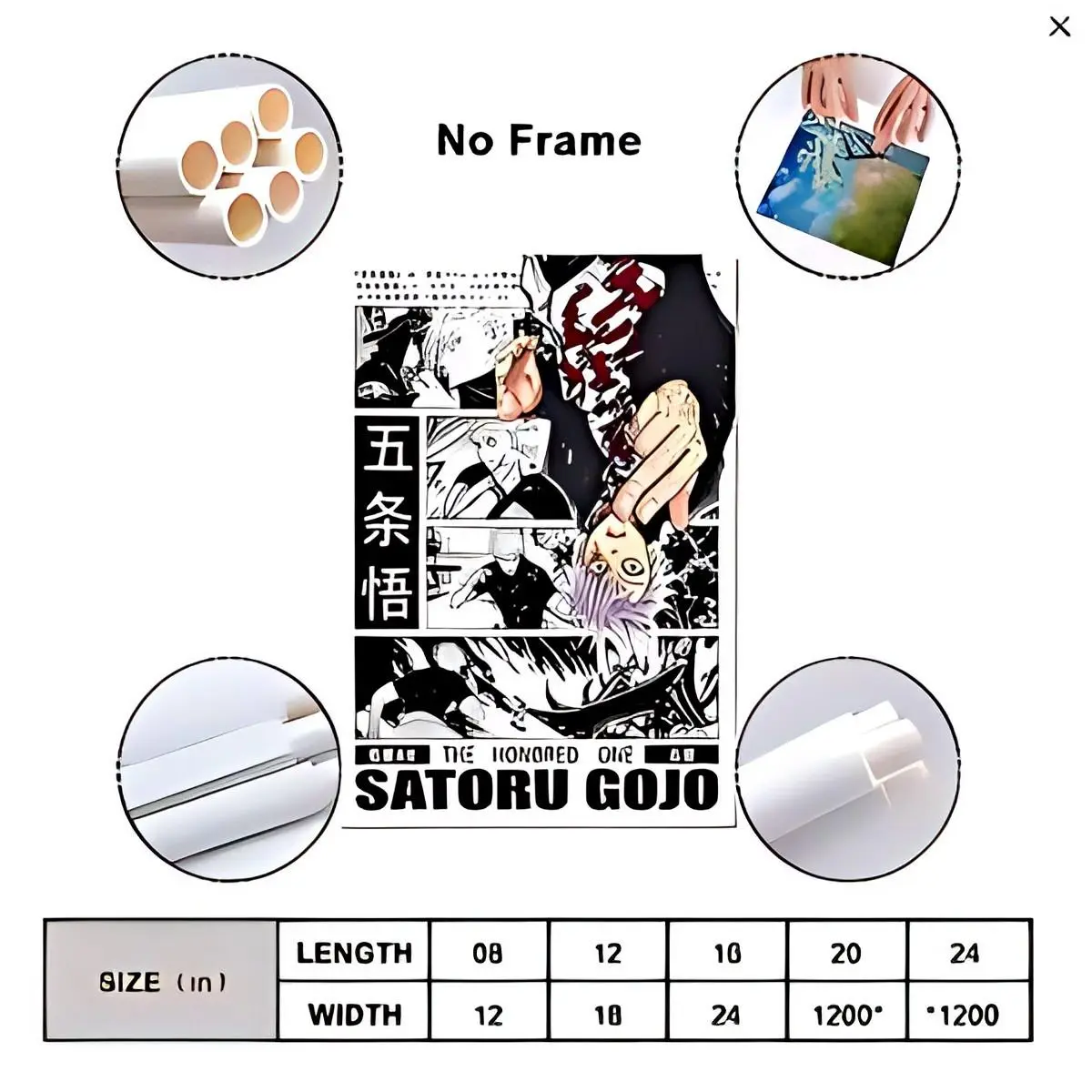 20*30(50*75cm)--Unframed