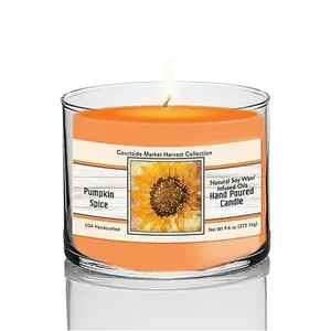 Courtside Market Harvest Sunflower Pumpkin Spice Soy Wax Candle