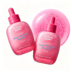 EQQUALBERRY NAD+ PeptideBoosting Smoothie Serum - Anti-AgingKorean Skin Care | Firming Serum with 5Ceramides & Vegan Collagen for Wrinkles &Radiant Glow(1.01oz/30ml)