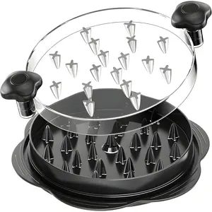 1Pc Chicken Shredder, Chicken Shredder Tool Twist Chicken Crusher, twist Large Visual Chicken Breast Shredding Tool, Suitable for shredding All Kinds of Meat Products Kitchen Utensils meat slicer shredder, meat separator, food shredder chicken shredder 1