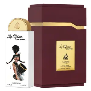 La African Drummer by Lattafa – 100ml Eau de Parfum | Bold, Rhythmic & Unforgettable Unisex Scent