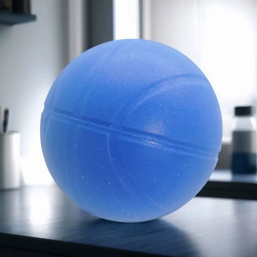 3D groove solid color blue