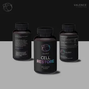 Valence Nutraceuticals Cell Restore - Ultimate Whole-Body Powerhouse for Energy, Brain Function, and Cellular Health with 13 Scientifically Backed Ingredients