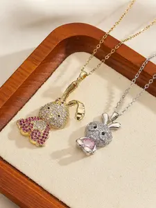 1pcs of stylish rabbit-shaped glasses, perfect for Ramadan gatherings and as a gift.