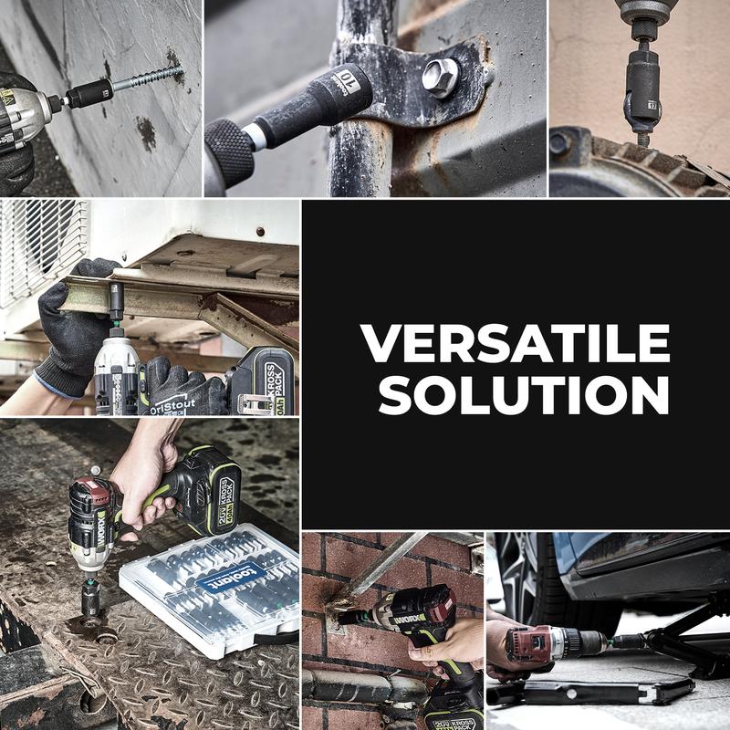 toolant Magnetic Nut Driver Bit Set for Impact Driver, Socket Set for DIYer, mechanical Hardware Heavy Duty