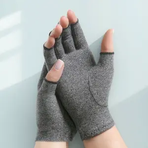 Compression Gloves for Arthritis Relief Breathable Elastic Material Comfortable All-Day Wear
