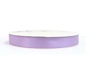 1 inch Lilac Satin Ribbon Double-face 100 Yds