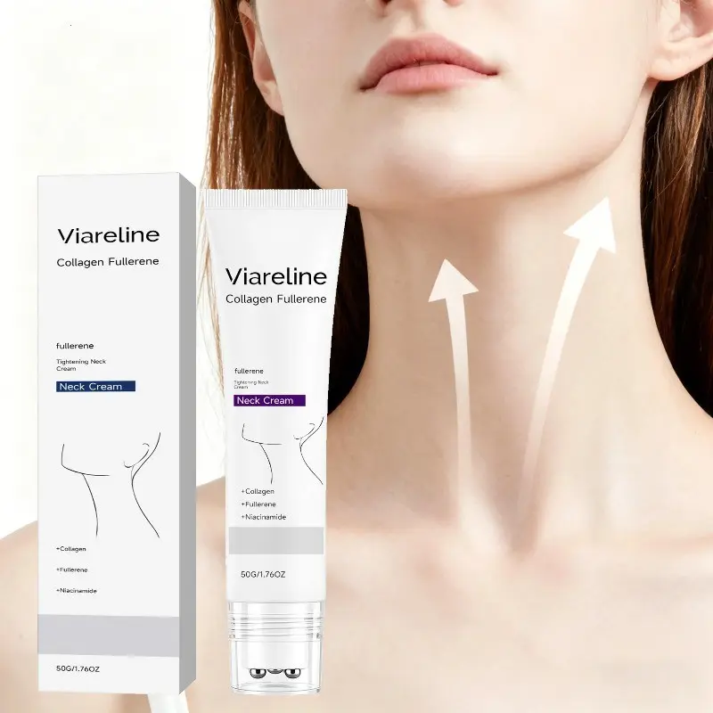Collagen Niacinamide Firming Moisturizing Neck Cream Lifting Tighten Remove Double Chin Reduce Fine Lines Nourish Rejuvenation Neck Lines Protein Cream