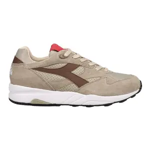 diadora Mens Eclipse Italia Perforated Lace Up Sneakers Shoes Casual - Beige