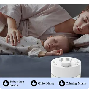 Baby Sleep Soother White Noise Device Intelligent Warm Light and Calming Music for Infant Sleep Training and Peaceful Nights for the Whole Family