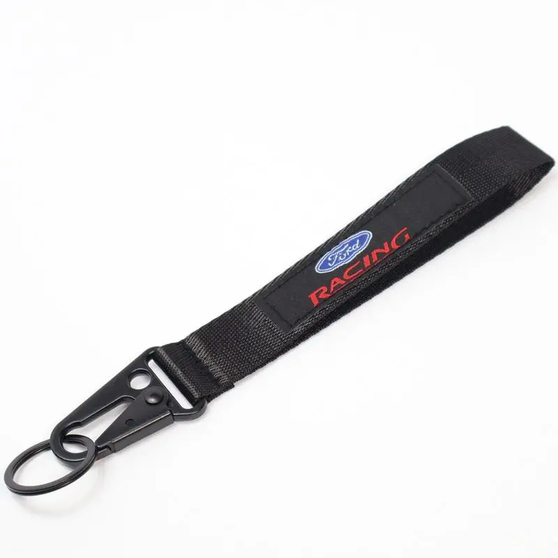 Ford Racing Wristlet Keychain