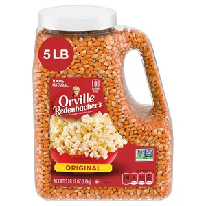 Gourmet Popcorn Kernels, Original Yellow, 4g Fiber Per Serving, 5 lb. Snack