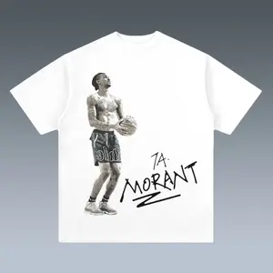[ ✨ 100% Cotton] VINTAGE TEE |    JA MORANT - VINTAGE BOOTLEG Streetwear Classic