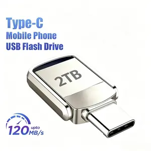 High Speed USB Flash Drive Pen Drive Flash Disk, Portable SSD Storage Type C Pendrive Memory Stick USB3.2 For Mobile & Computer