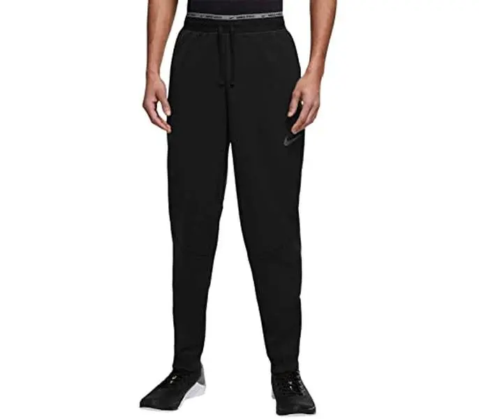 Nike Therma Sphere Men's Therma-FIT Fitness Pants (Black/Black/Iron Grey, DD2122-010) Size Medium