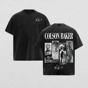 Vintage Rapper MGK Machine gun kelly merch 2side t-shirt, with Double-Sided Prints for Both Men And Women,Short-Sleeve Shirts Are Perfect for Hip Hop Fashion And Streetwear 7RL