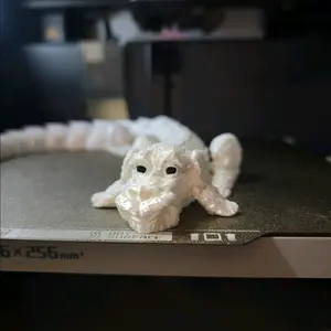 Flexible Falkor Luck dragon figurine