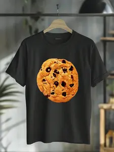 100% Cotton  Chocolate Chip Cookie Costume Last Minute Lazy Party T-Shirt